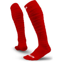 NXTRND XTD™ Scrunch Football Socks Red