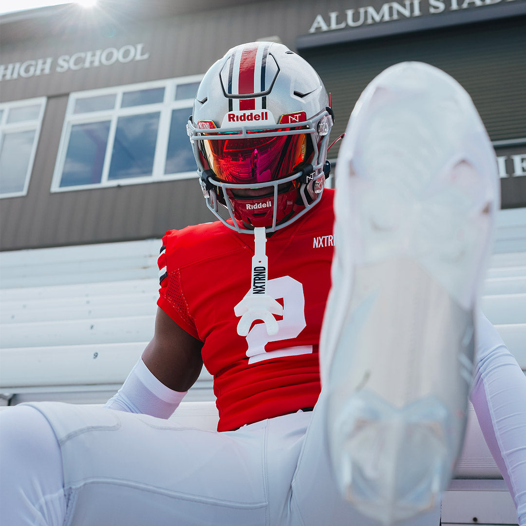 NXTRND VZR3® Football Visor Red