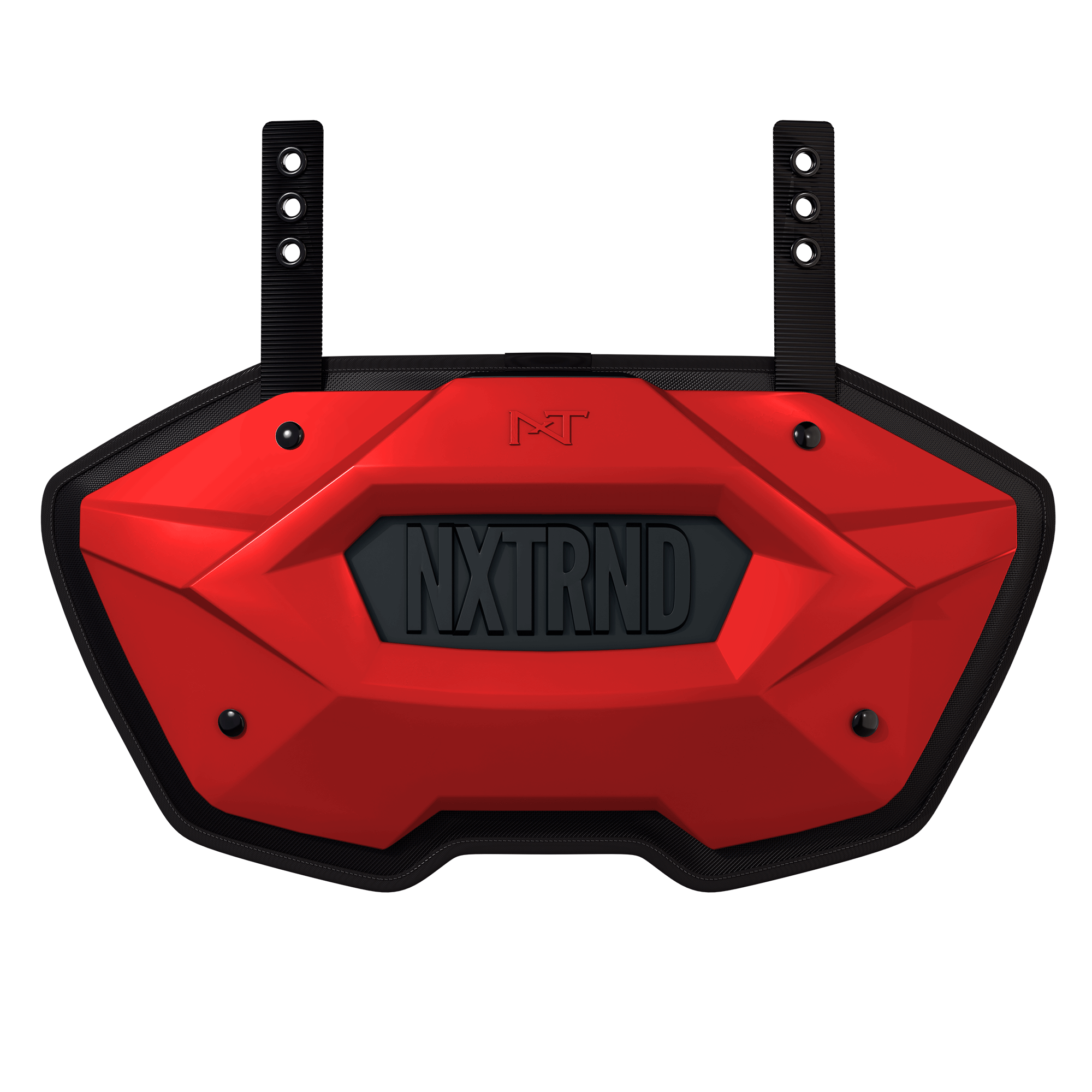 NXTRND B-PLATE® Pro Football Back Plate Red