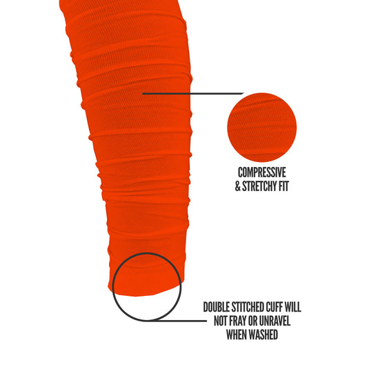 NXTRND Football Leg Sleeves Orange