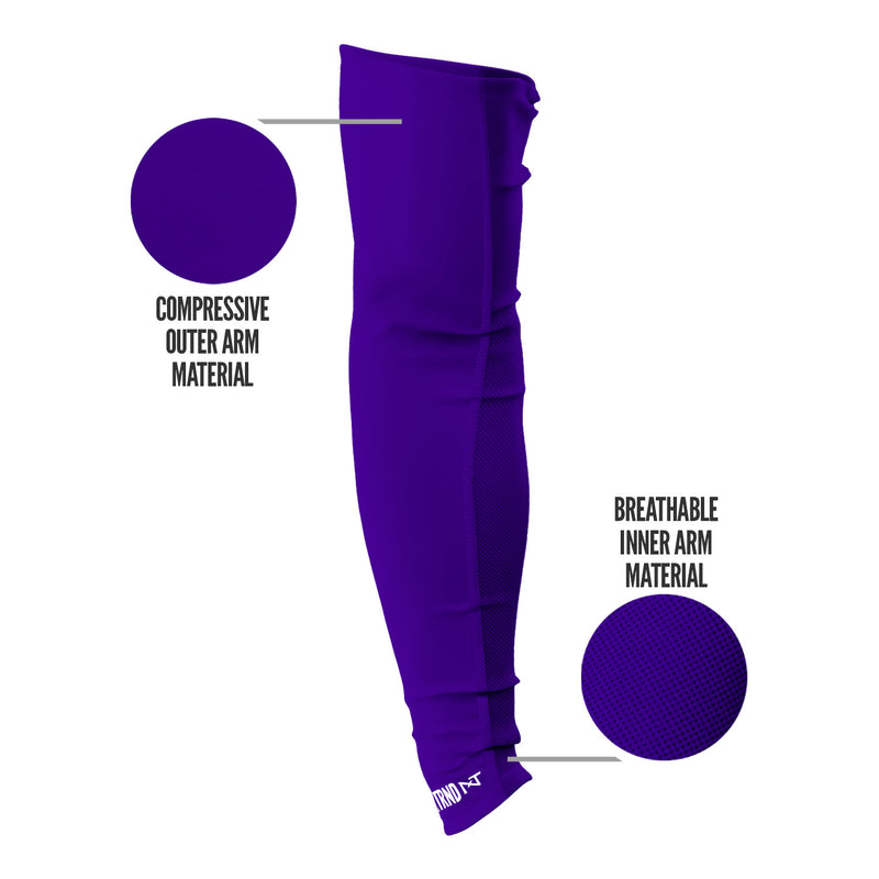 Load image into Gallery viewer, NXTRND AirTek™ Arm Sleeves Purple (1 Pair)
