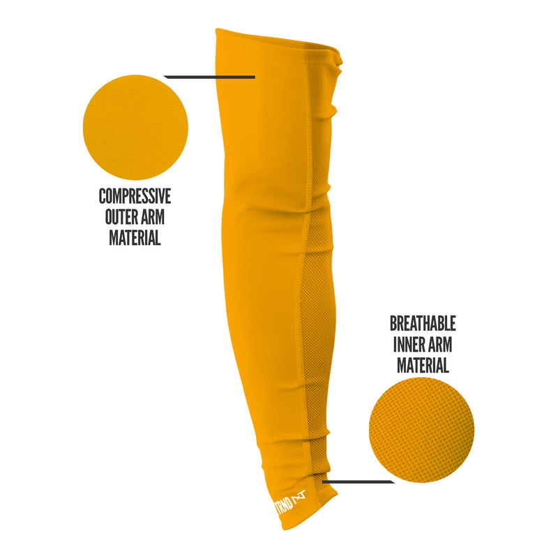 Load image into Gallery viewer, NXTRND AirTek™ Arm Sleeves Yellow (1 Pair)
