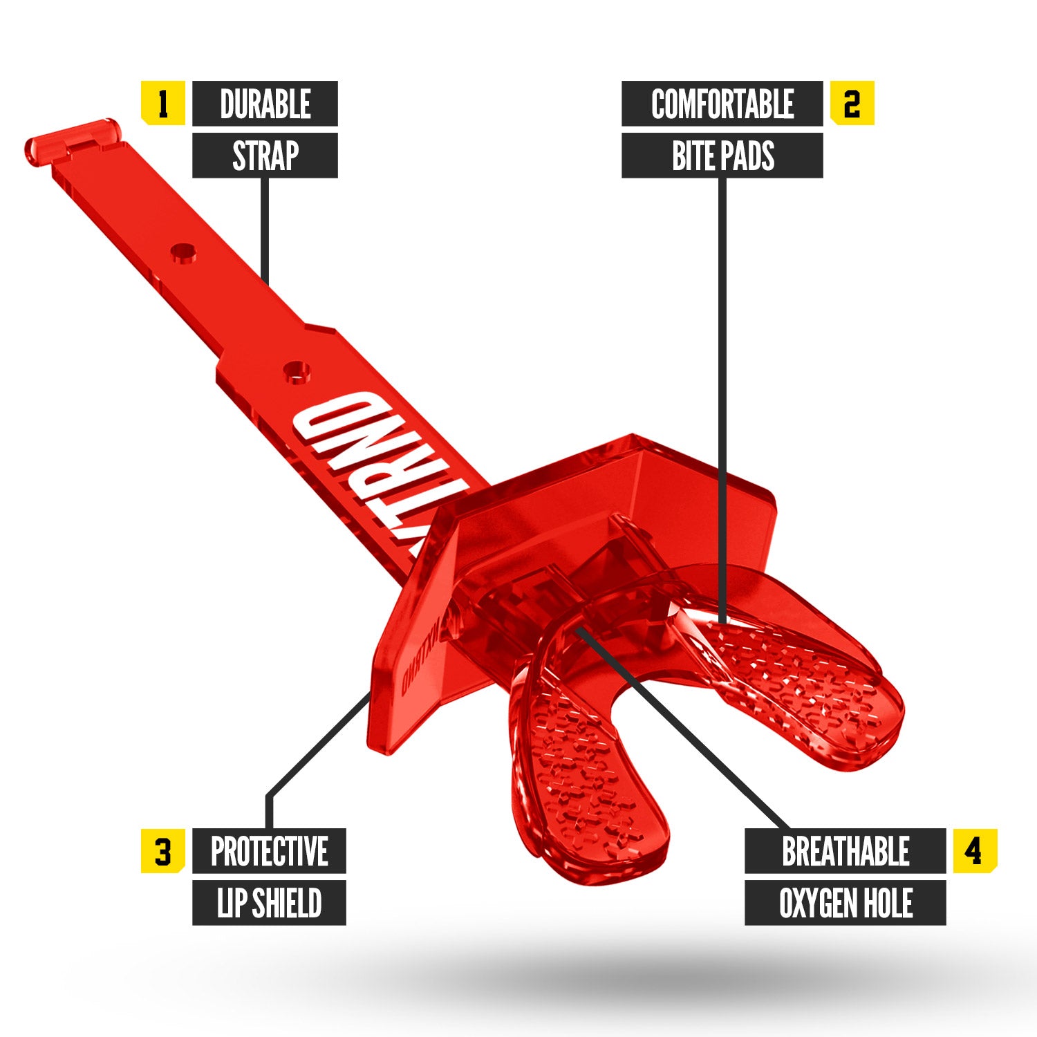 NXTRND TWO® Transparent Red