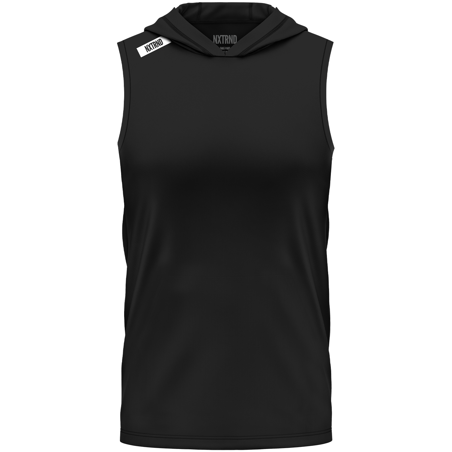 Nxtrnd Team Lightweight Sleeveless Hoodie Black