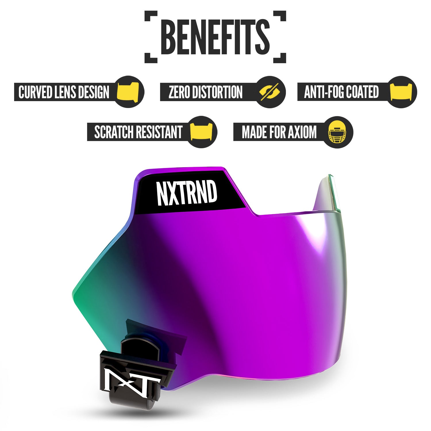 Visière de football NXTRND VZX violette