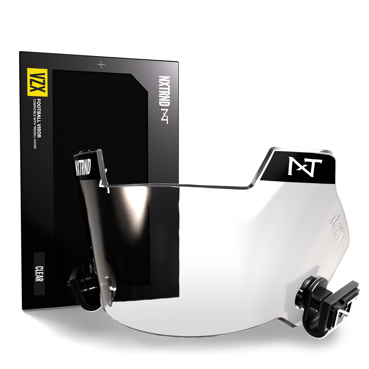 NXTRND VZX Football Visor Clear Mirror