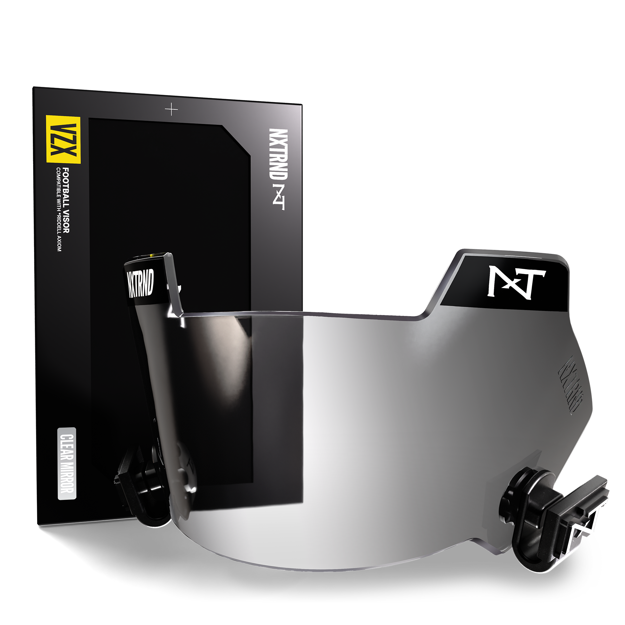 NXTRND VZX Football Visor Clear Mirror