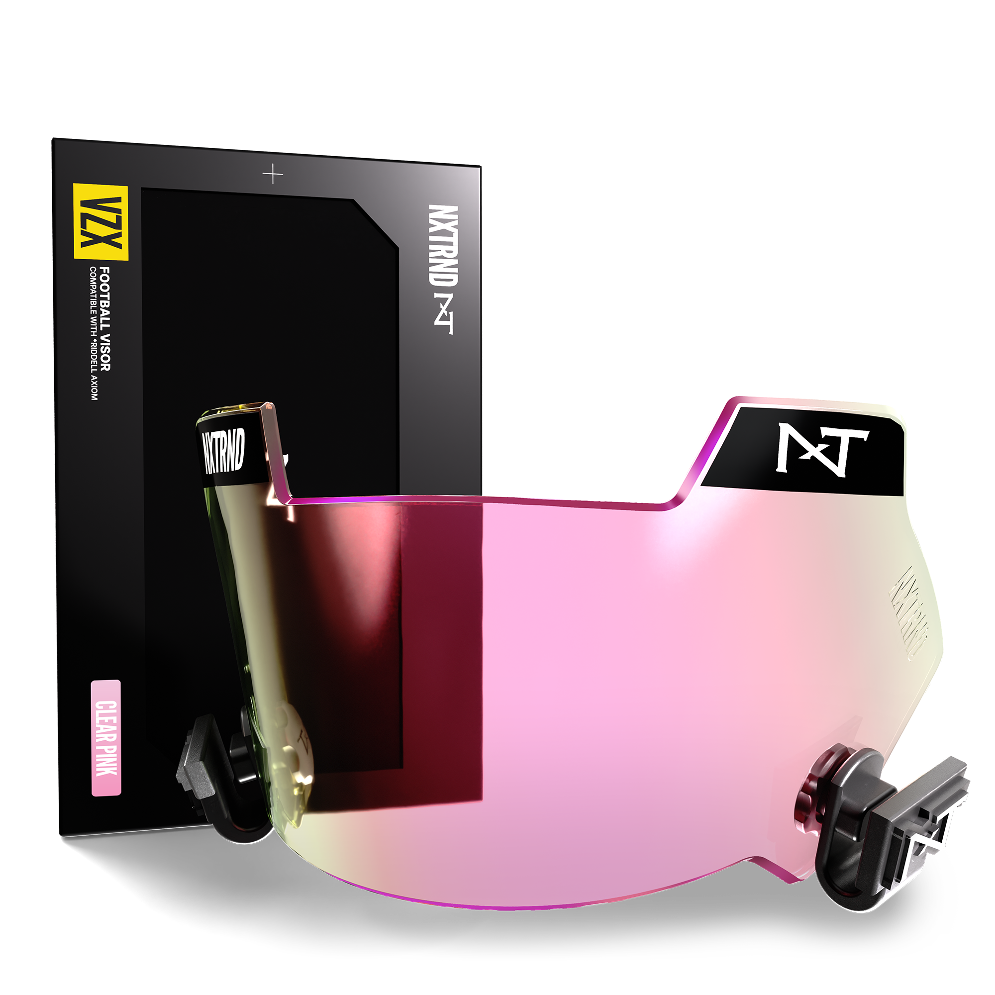 NXTRND VZX Football Visor Clear Pink
