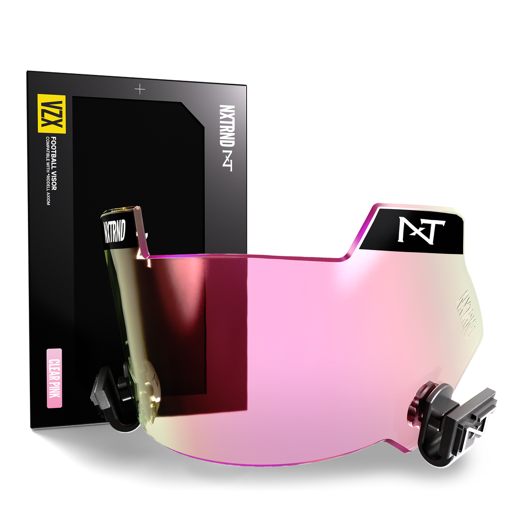 face to face NXTRND VZX Football Visor Clear Pink