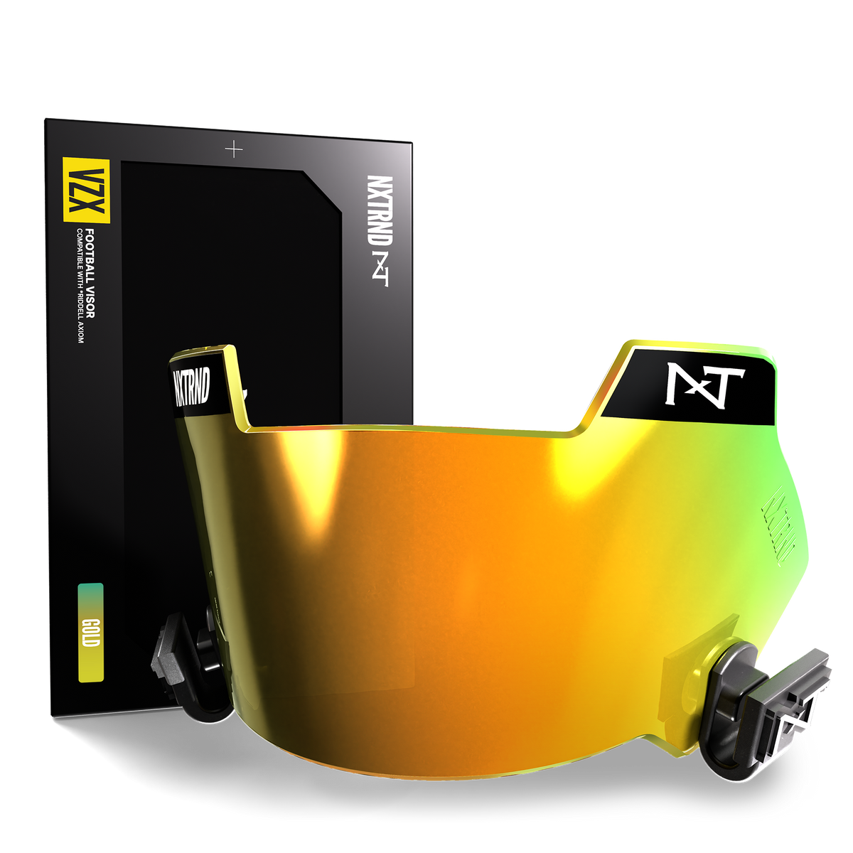 ニヴァ ／ ゴールド・フロム・ザ・フューチャー NXTRND VZX Football Visor Gold
