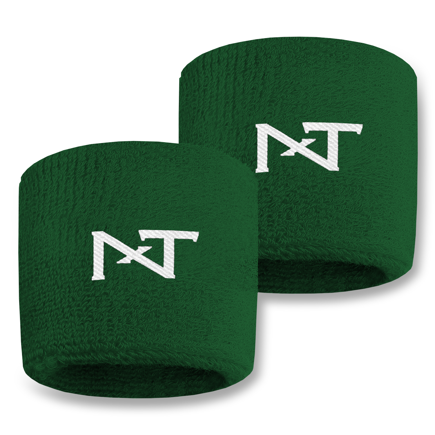 NXTRND Wrist Bands Dark Green (1 Pair)