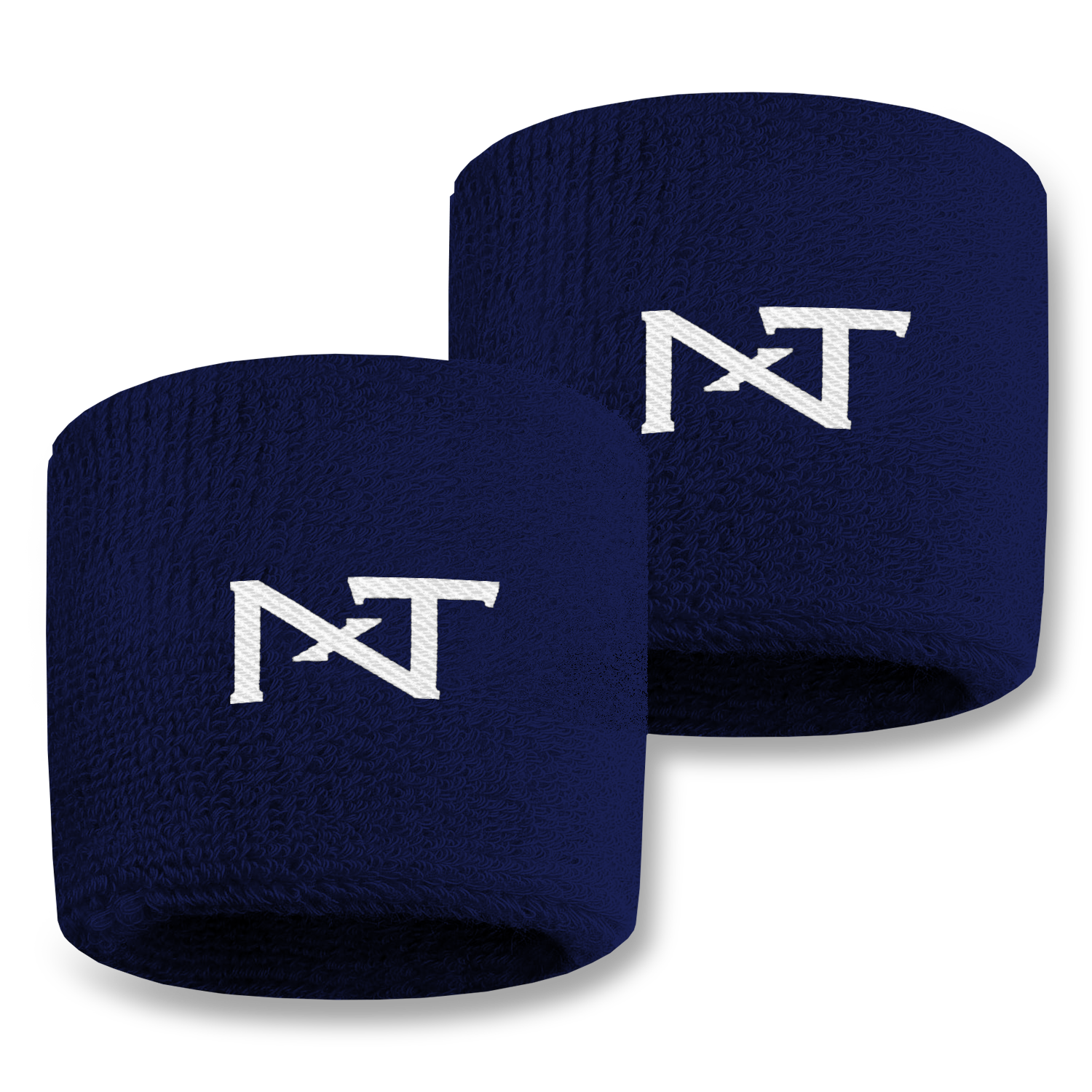 NXTRND Wrist Bands Navy Blue (1 Pair)