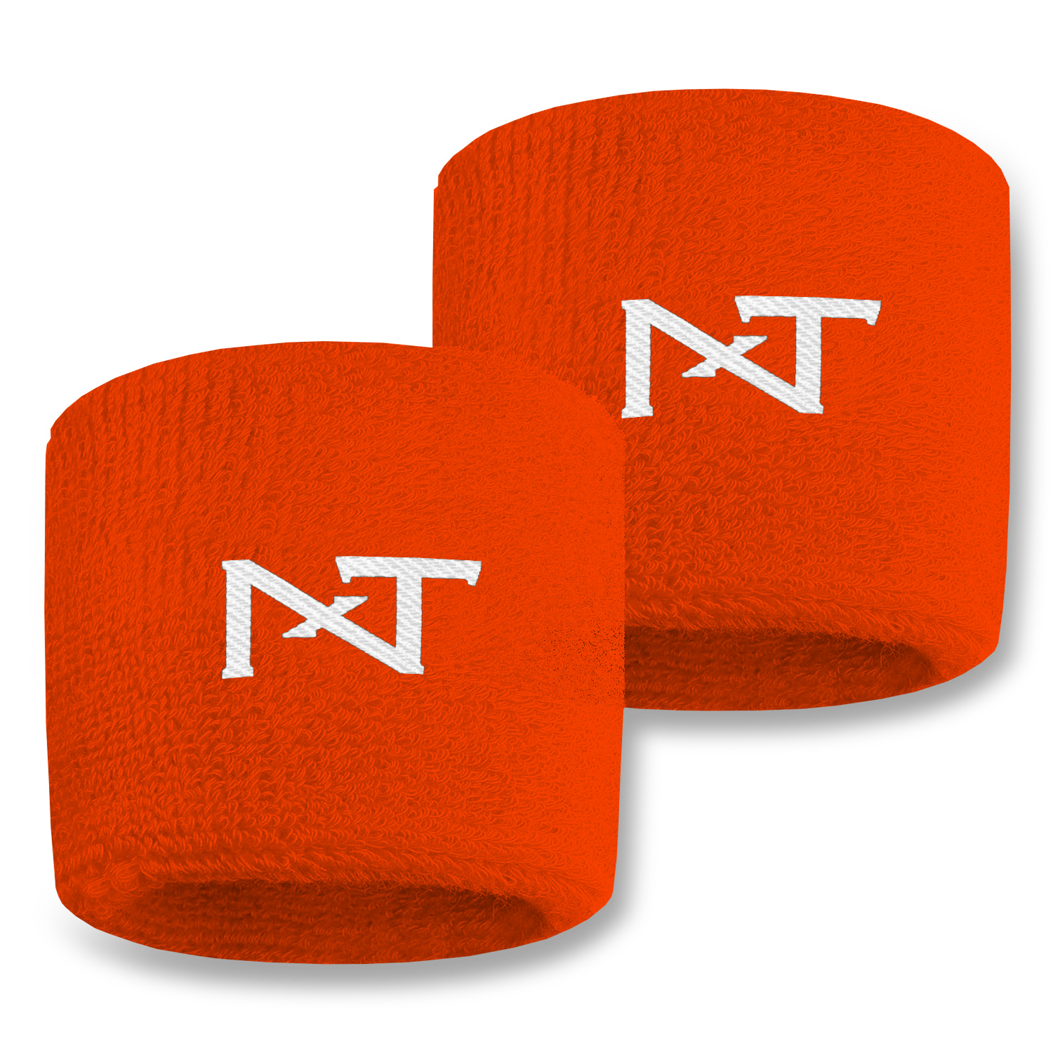 NXTRND Wrist Bands Orange (1 Pair)