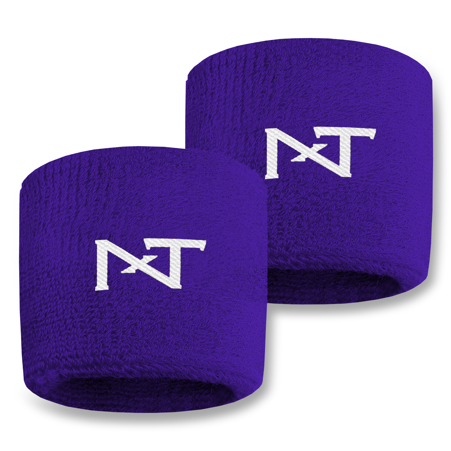 NXTRND Wrist Bands Purple (1 Pair)