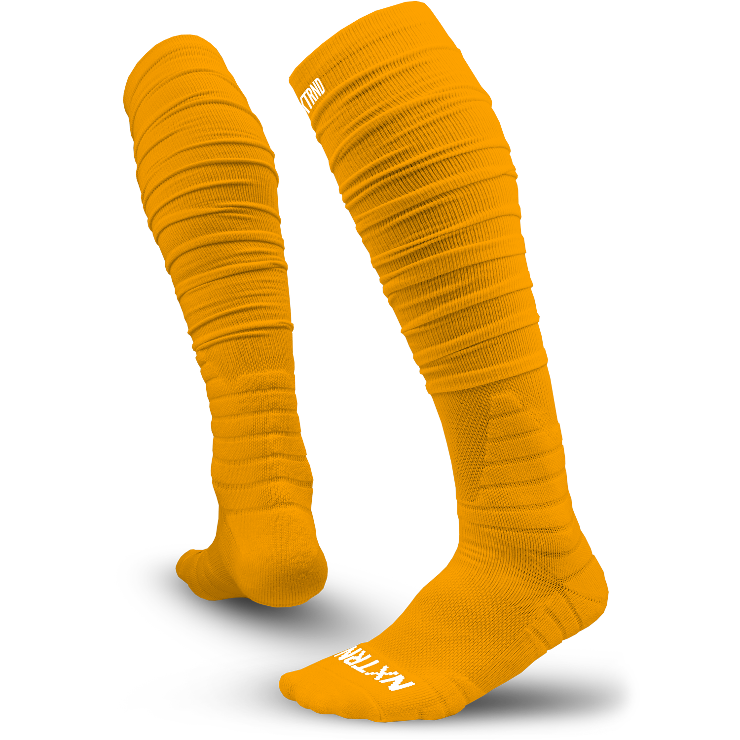 NXTRND XTD® Scrunch Football Socks Yellow