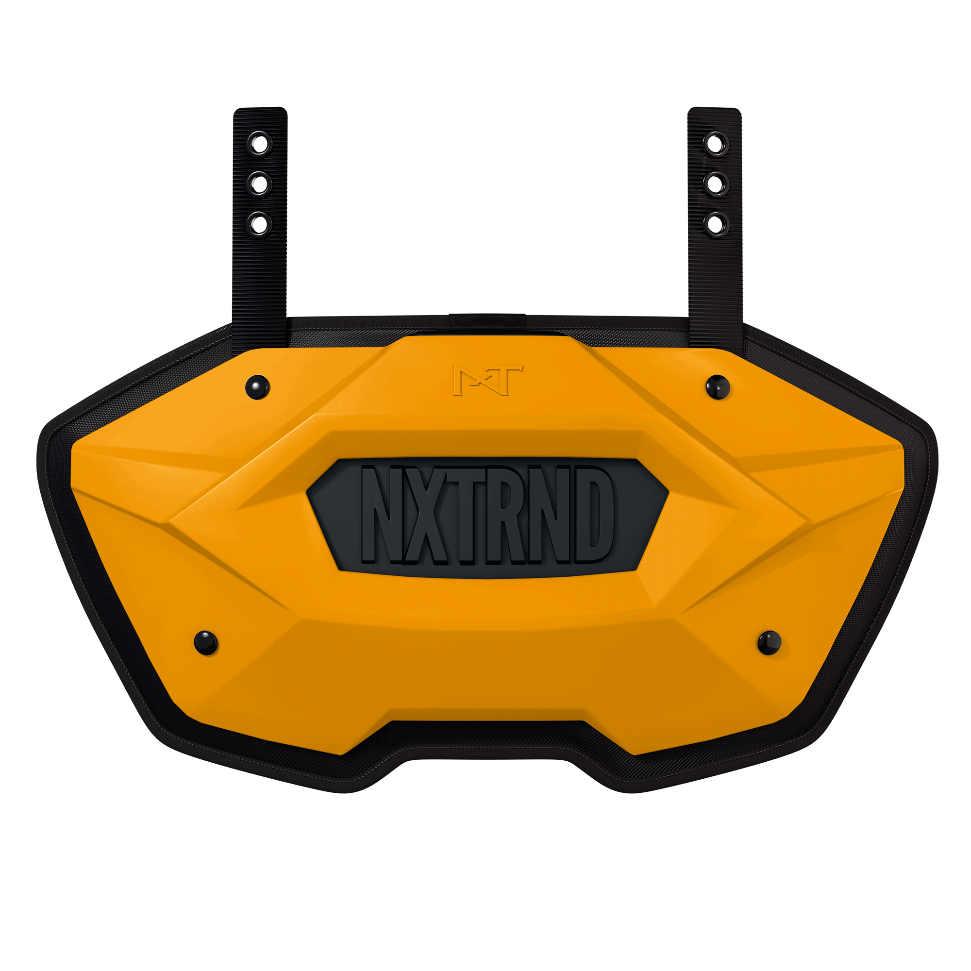 Plaque dorsale de football américain NXTRND B-PLATE® Pro jaune