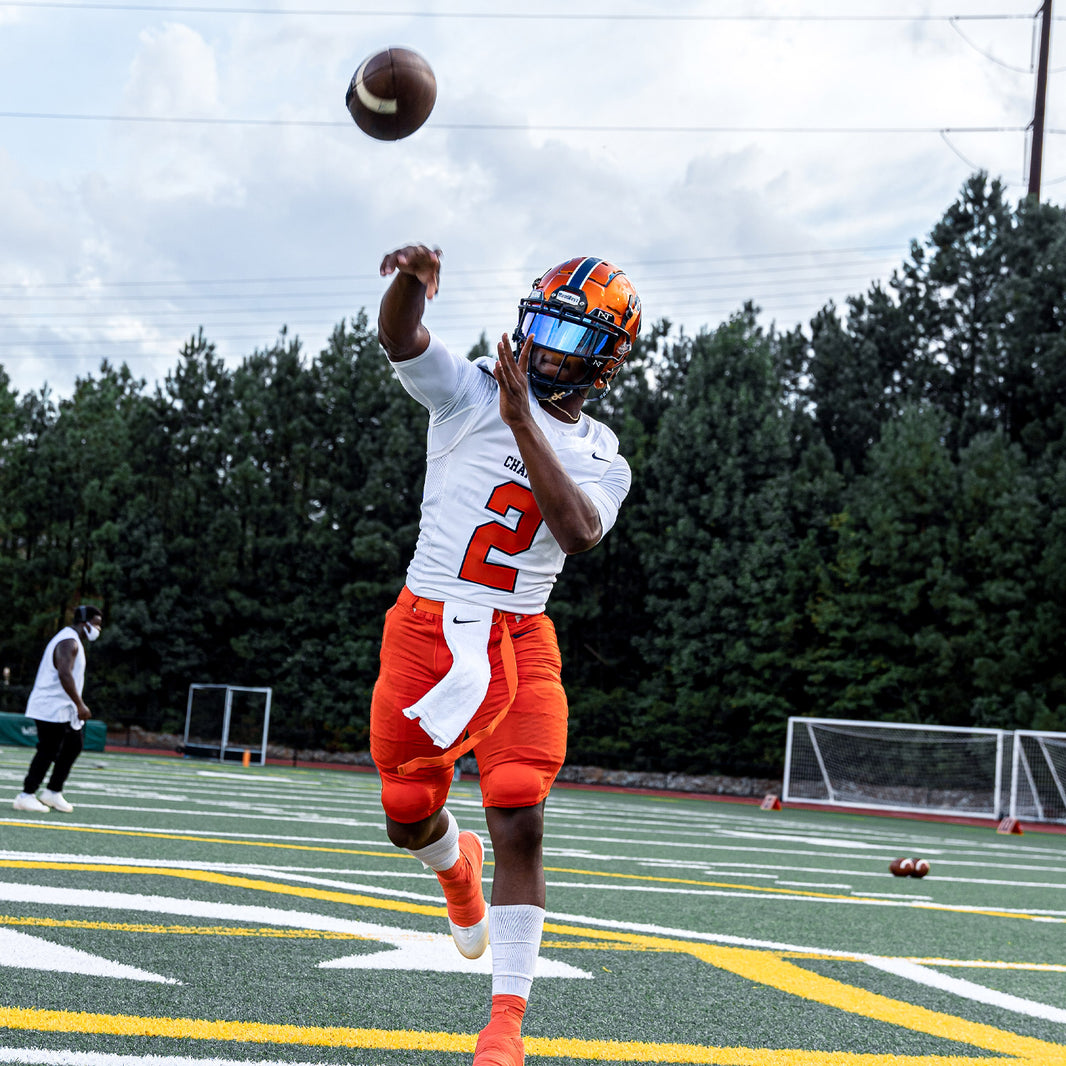 NXTRND VZR1™ Clear Blue Football Visor
