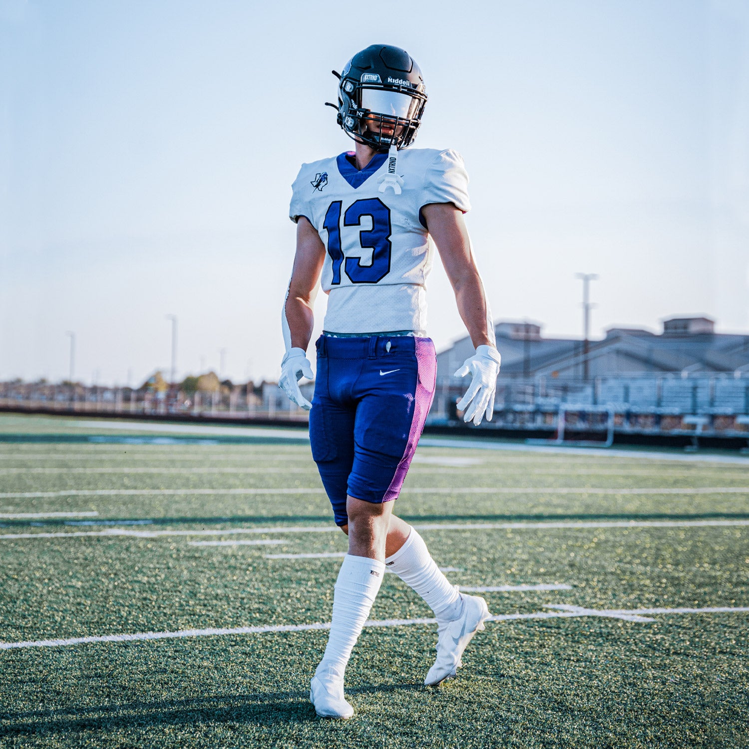 NXTRND VZR1™ Clear Mirror Football Visor