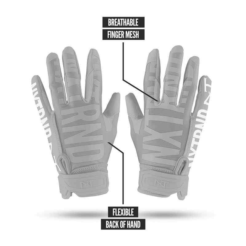 Load image into Gallery viewer, NXTRND G1™ Football Gloves Grey
