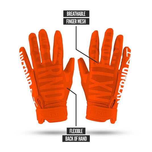 NXTRND G1® Football Gloves Orange