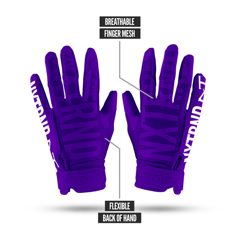 Load image into Gallery viewer, NXTRND G1™ Football Gloves Purple
