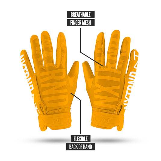 NXTRND G1™ Football Gloves Yellow