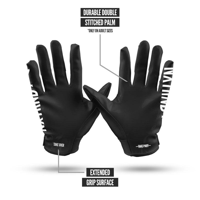 Load image into Gallery viewer, NXTRND G1™ Football Gloves Black
