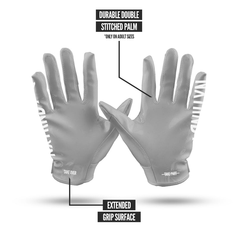 Load image into Gallery viewer, NXTRND G1™ Football Gloves Grey
