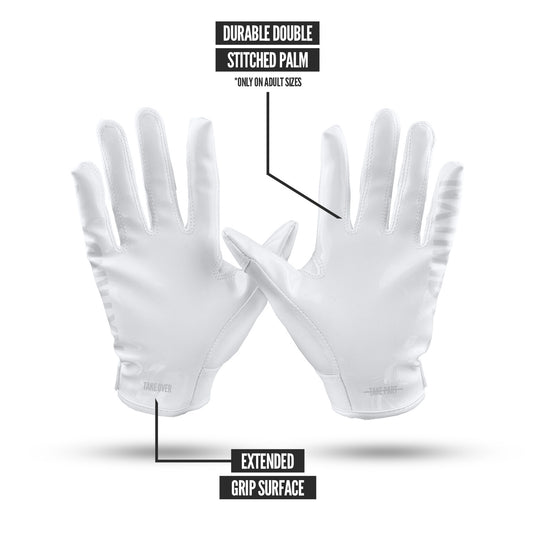 NXTRND G1® Football Gloves White