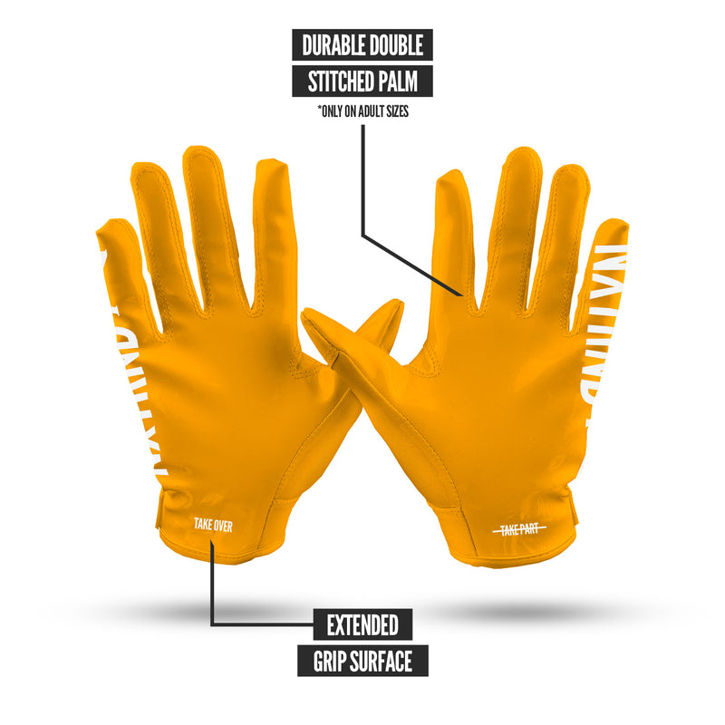 Load image into Gallery viewer, NXTRND G1® Football Gloves Yellow
