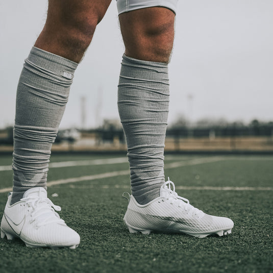 NXTRND XTD® Scrunch Football Socks Light Grey