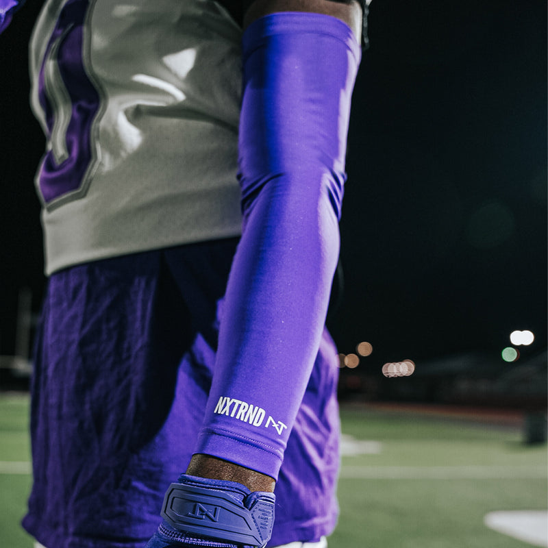 Suddora Athletic Compression Sleeve Pair, Purple