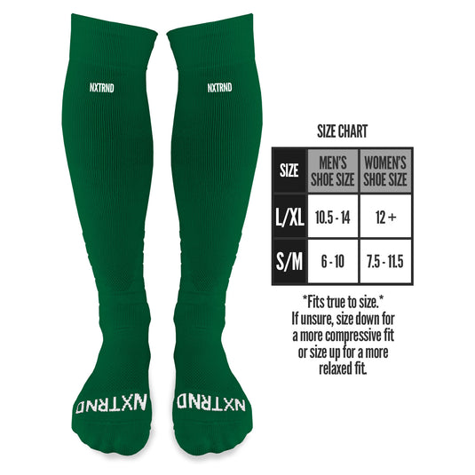 NXTRND OTC Padded Socks Green