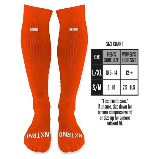 NXTRND OTC Padded Socks Orange
