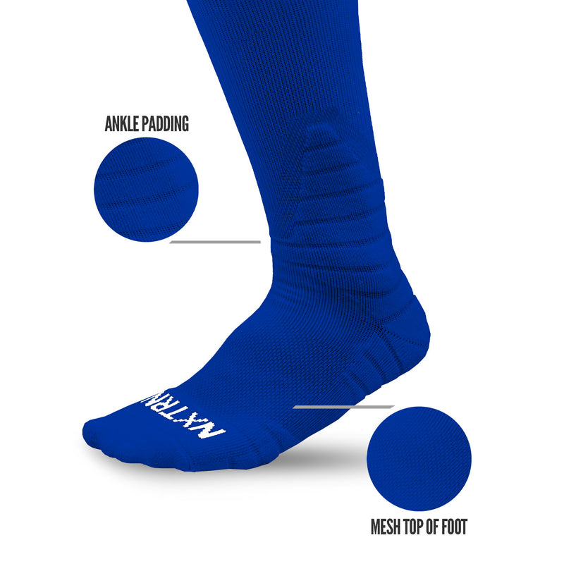 Load image into Gallery viewer, NXTRND OTC Padded Socks Blue
