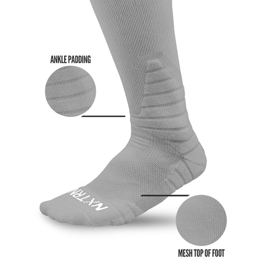 NXTRND OTC Padded Socks Light Grey