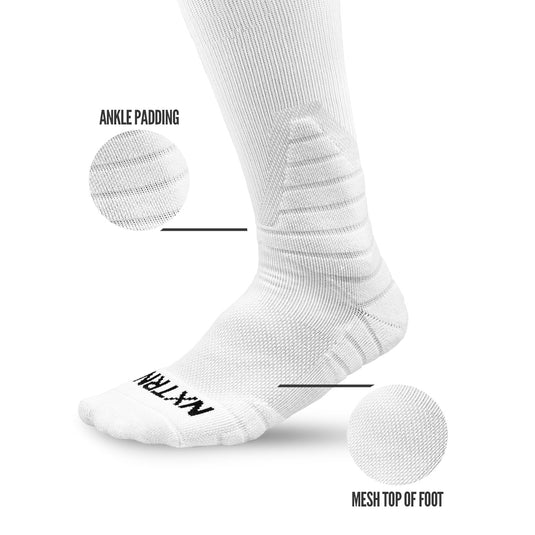 NXTRND OTC Padded Socks White