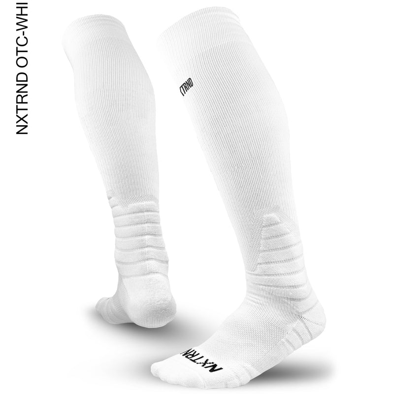 Load image into Gallery viewer, NXTRND OTC Padded Socks White
