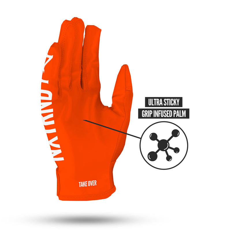 Load image into Gallery viewer, NXTRND G1® Football Gloves Orange
