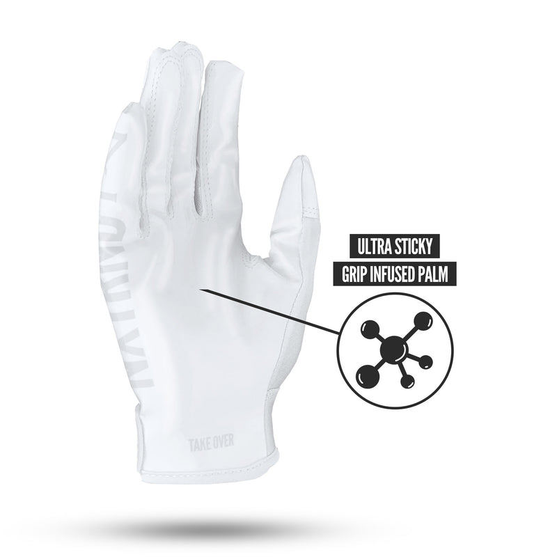 Load image into Gallery viewer, NXTRND G1™ Football Gloves White
