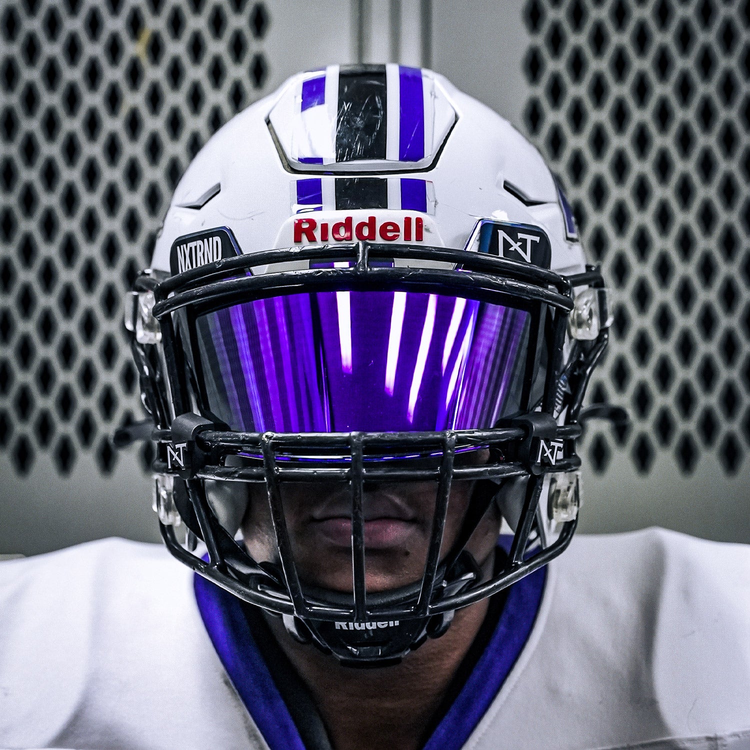 NXTRND VZR1® Football Visor Purple