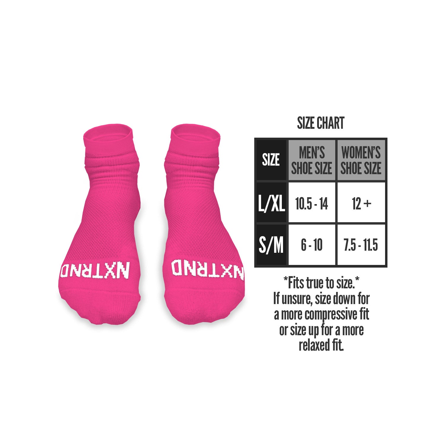 NXTRND Quarter Socks Pink (3-Pairs)