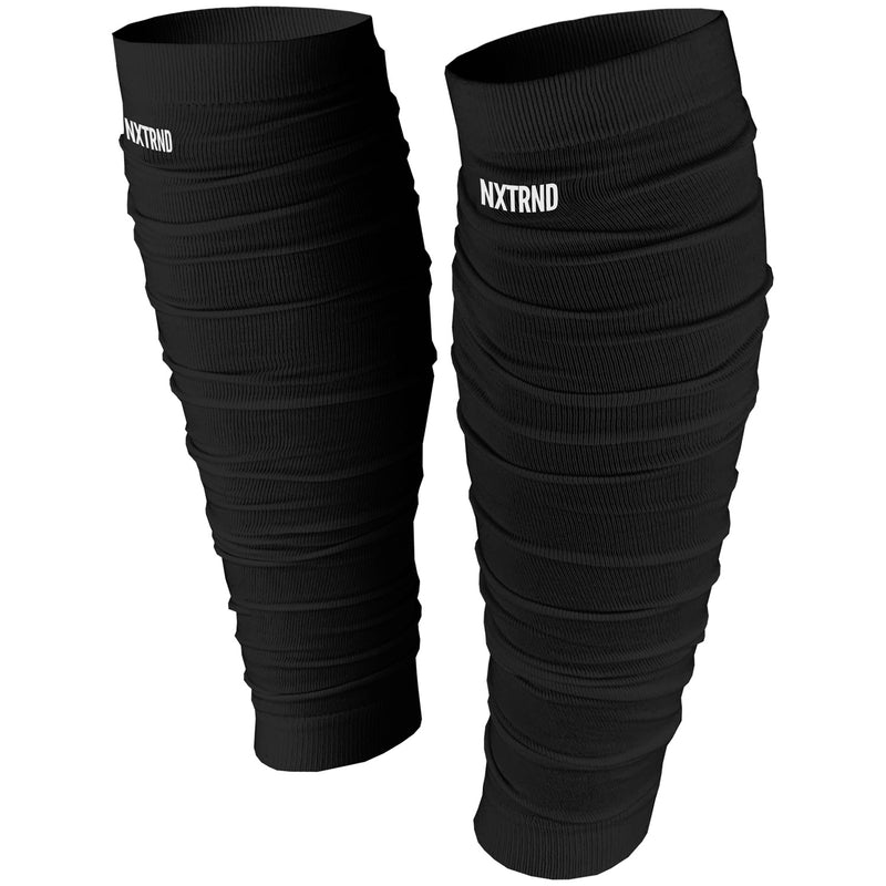 Load image into Gallery viewer, Football Leg Sleeves Black
