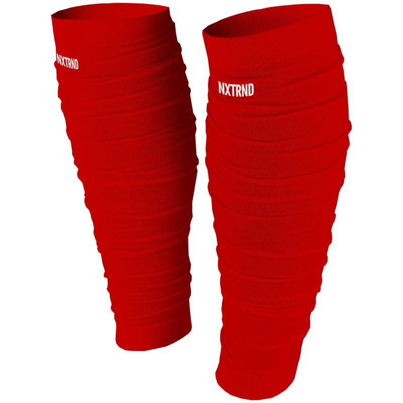 Load image into Gallery viewer, Football Leg Sleeves Red
