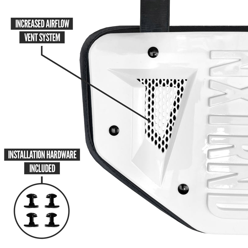 Load image into Gallery viewer, NXTRND B-PLATE™ Football Back Plate White
