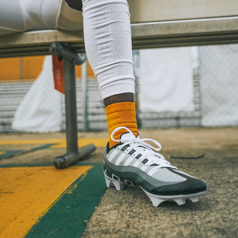 Load image into Gallery viewer, NXTRND Quarter Football Socks Yellow 3-Pairs
